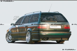 Накладка заднего бампера RIEGER