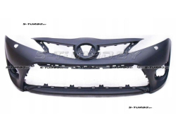 Бампер передний (грунтованный) с отв. под омыватели