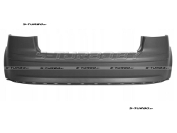 Бампер задний (грунтованный) без отв. под парктроники