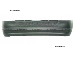 Бампер задний (грунтованный) с накладкой