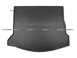 Коврик в багажник модельный полиуретановый, сложенный 3-й ряд