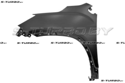 Крыло переднее (левое) без отв. под повторитель, с отв. под накладку, сталь