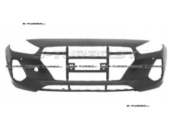 Бампер передний (черный) с отв. под парктроники