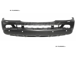 Бампер передний (грунтованный) с отв. под омыватели, с отв. под парктроники
