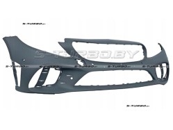 Бампер передний (грунтованный) с отв. под парктроники, для версии AMG