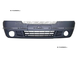 Бампер передний (темно-серый) с отв. под противотуманки