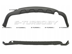 Бампер задний (черный) нижняя часть