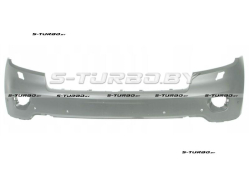 Бампер передний (грунтованный) с отв. под омыватели, с отв. под парктроники