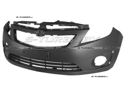 Бампер передний (черный)