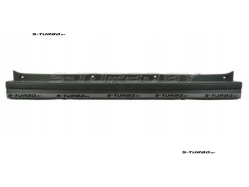 Бампер задний (черный) центральная часть