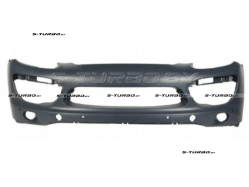 Бампер передний (грунтованный) без отв. под омыватели, с отв. под парктроники