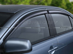 Дефлекторы окон (ветровики) клеящиеся, 4 шт