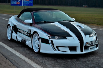 В Гродно появился Mitsubishi Eclipse, который 2 года мастерили в лучшей тюнинг-студии Польши