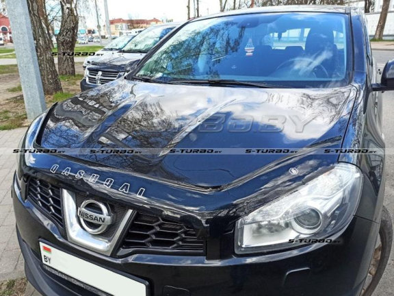 Дефлектор капота VT52 для Nissan Qashqai