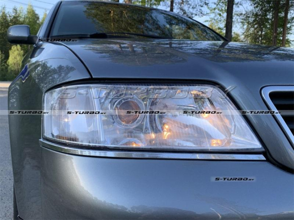 Включенная фара DEPO передняя правая для Ауди A6 C5