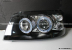 Передние фары ANGEL EYES BLACK