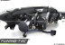 Передние фары TUBE LIGHT BLACK HID