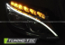 Передние фары BLACK LED DRL