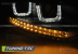 Передние фары U-TYPE LED SEQ BLACK, EURO-TYPE