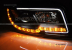 Передние фары LED TUBE LIGHTS BLACK