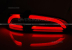 Задние фонари RED SMOKE LED BAR