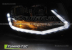 Передние фары BLACK LED TRU DRL