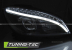 Передние фары BLACK TUBE LIGHT H7