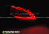 Задние фонари RED WHITE SEQ LED BAR