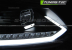 Передние фары TUBE LIGHT DRL BLACK SEQ