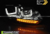 Передние фары U-TYPE CHROME DRL SEQ LED INDICATOR