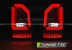Задние фонари BLACK SEQ LED BAR OEM LED, 1 ДВЕРЬ
