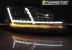 Передние фары XENON BLACK LED SEQ HID DRL