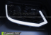 Передние фары LED TUBE LIGHT BLACK T6 LOOK