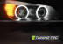 Передние фары ANGEL EYES CCFL BLACK LED INDIC.