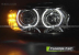 Передние фары LED ANGEL EYES BLACK LED INDICATOR