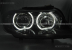Передние фары LED ANGEL EYES BLACK LED INDICATOR
