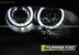 Передние фары ANGEL EYES LED BLACK