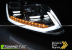 Передние фары TUBE LIGHT DRL CHROME SEQ