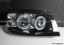 Передние фары ANGEL EYES BLACK