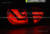 Задние фонари RED WHIE LED BAR