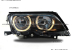 Передние фары ANGEL EYES BLACK