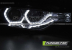 Передние фары ANGEL EYES LED CHROME DRL