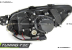 Передние фары TUBE LIGHT BLACK HID