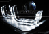 Передние фары BLACK U-LED BAR XENON