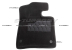 Коврики 3D модельные ворсовые в салон, черные