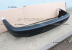 Бампер передний (черный) + спойлер, без усилителя