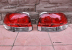 Задние фонари RED WHITE