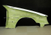 Крыло переднее (левое) без отв. под повторитель, стеклопластик