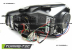 Передние фары U-TYPE BLACK RED LINE DRL