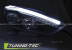 Передние фары BLACK DRL LED